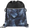 Coocazoo Sportbeutel RocketPocket „Grey Rocks“, grau, mit Reißverschlussfach und Kordelzug, reflektierende Elemente, Schlaufen zur Befestigung am Schulrucksack, Jungen ab der 5. Klasse, 10 Liter