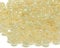 1100 Stück Glas Rocailles Perlen 4mm, 6/0, Ponyperlen Rund Mini Perle Seed Beads (Krem Ceylon)