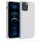 GROSSē Military Grade Case for iPhone 12 Pro - 6.1 inch, Liquid Silicone Gel Soft Flexible Rubber Full Body Protection Shockproof Drop Protection Case - White