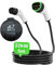 EVPLUG® Cable de Carga para Coches Eléctricos EV PHEV (Tipo 2 - Tipo 2 | 5m, 22kW | 32A)