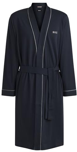 BOSS Herren, Bademantel, Dark Blue 403, L