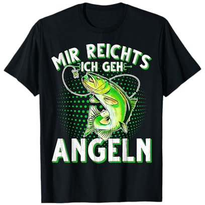 Mir Reichts Ich Geh Angeln Fischen Angler T-Shirt