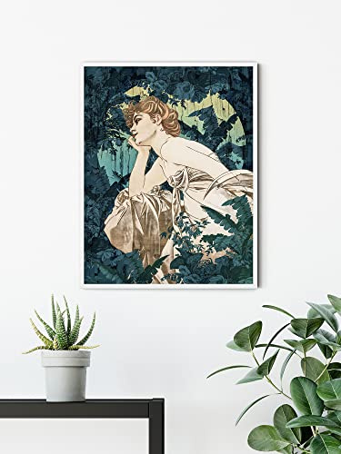Komar Wandbild - Désirée - Größe: 50 x 70 cm - Poster, Kunstdruck, Dekoration, Wohnzimmer, Schlafzimmer (ohne Rahmen)