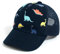 JANGANNSA Children's Baseball Cap Dinosaur Horn Summer UV Children's Hat for Boys Girls 4-8 Years
