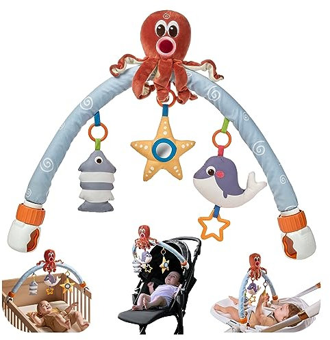 TUMAMA KIDS Kinderwagen Spielzeug,Babies Spielebogen für Babybett and Babyschale,Babyspielzeug 0-12 Monate,Kinderwagenkette Neugeborenen Baby Geschenk Junge Mädchen