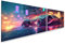 islandburner Bild auf Leinwand Futuristisches Auto Cyber City Sport Cyberpunk Auto Futuristisches Auto Cyber Ci Bilder Wandbilder Poster IXXI-2K