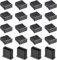 MACHSWON 20Pcs PE USB 2.0 Port Anti-Dust Stopper Cap Cover for USB Male, Charging Cable, Data Cable, USB Data Cable Dustproof Cover USB Flash Drive Dust Cover Black