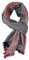 YONKOUNY Schal Herren Weiche Schal aus Baumwolle Herbst Winter Mode Lang Halstuch Herrenschal (Weinrot)