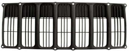 Kühlergrill schwarz kompatibel mit Jeep Compass