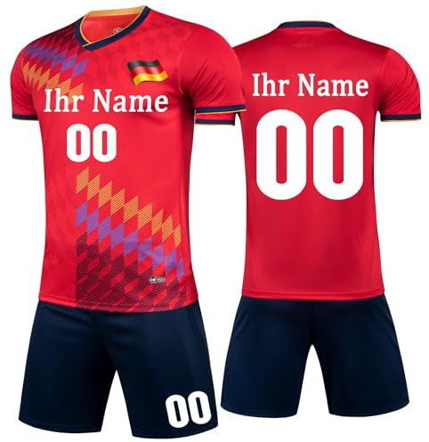 KILUZARNO Personalisiertes Handball Trikot Kinders Erwachsene Handball Shorts&Trikots mit GRATIS Name Nummer Team Logo Handballtrikots
