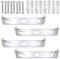 4Stück Deckenleuchte Halterung Deckenhalterung Lampe 105 mm, Lampenhalterung Decke Pendelleuchte Halterung mit Schrauben Zubehör für Home Office Deckenbeleuchtung Ersatzteile