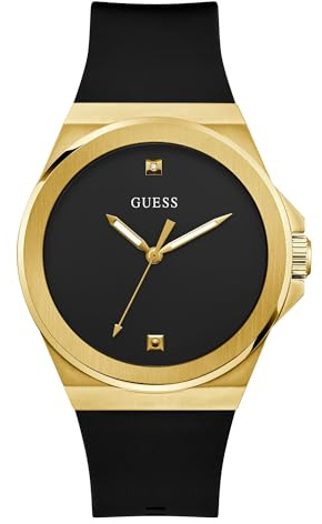 GUESS Men Analogue Watch Vinyl