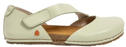 ART Damen 0384 Creta Flache Sandale, lindgrün, 42 EU