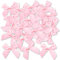Ryvera Rosa Schleife, 48 Stück Mini Schleifen Geschenkschleife Kleine Valentinstag Schleifen Satinband Schleifen Geschenk für DIY Handwerk Valentinstag Hochzeit Kartenherstellung Dekoration,5cm Breite