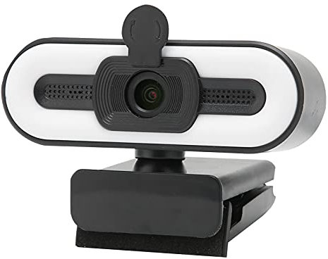 FOLOSAFENAR 1080P 60fps Webcam, Convenient and Practical 1080P HD Streaming Camera, No Image Distortion with 3.6mm/0.14in Lens for Laptops