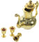 JOINPAYA 1 Set Miniatur Spielzeug Teekessel Teetasse Winziges Hauszubehör Miniatur Kaffeetasse Mini Puppenhaus Zubehör Puppenhaus Zubehör Mini Miniatur Dinge Eisen