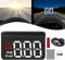 Giurui Head-Up-Display für Auto, HUDuck Pro, 3.7 Zoll HD-Display, 200+ Geschwindigkeiten, OBD-Schnittstelle, Start/Stopp mit dem Auto, Übergeschwindigkeitsalarm, Helligkeitsanpassung (1 Stk.)