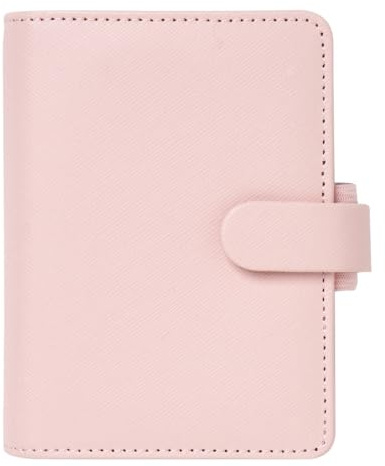 Filofax Saffiano C022696-25 Wochenkalender 2025 Mini in Lederoptik, 5 Ringe, mehrsprachig