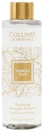 Collines de Provence, Collection Fleurs & Ecorces - Recharge bouquet parfumé NEROLI - 200ml