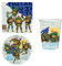 Kit Festa Coordinato Tartarughe Ninja Piatti Tovaglioli Bicchieri Tovaglia Party Bag Componibile (Coordinato)37Pz