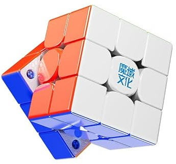 Moyu Weilong V11 2025 Speed Cube 3x3 Stickerless Puzzle Cube Adjustable Tension 48 Magnets 3 by 3 Smooth Professional Magnetic Master Cube(Magnetic Matte Version)
