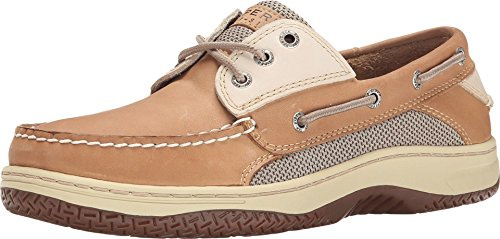 Sperry Male Billfish 3-Eye Boat Shoe, Dark Tan, 8