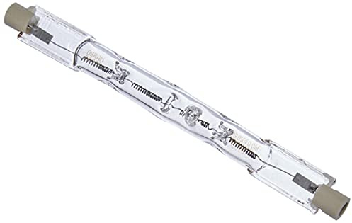 OSRAM Lamps HaloLine Halogen-Röhre, R7S-Sockel, dimmbar, 400 Watt, Warmweiß - 2950 K, 2051701, Durchsichtig