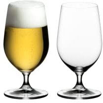 RIEDEL Bar Bier, 2er Set, klares Kristallglas, maschinell gefertigt