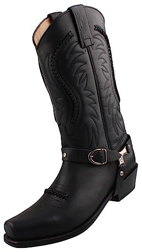 Sendra Stivali da motociclista, Nero , 43 EU