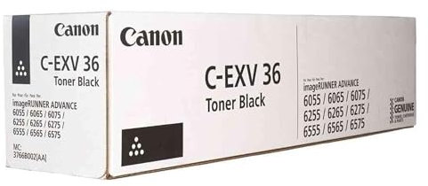 Canon 3766B002 C-EXV 36 Tonerkartusche schwarz Standardkapazität 56.000 Seiten 1er-Pack