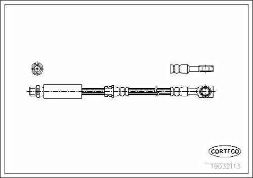 Corteco 19032113 Brake Hose