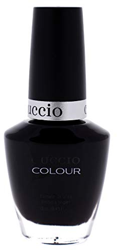 Cuccio Colour Colour Nail Polish - Triple Pigmented Formula - For Rich And True Coverage - Gives Ultra-Long-Lasting And High Shine Polish - For Incredible Durability - Romania After Dark - 0.43 Oz