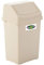 Home In Style Plastic Swing Bin 50 L Kitchen Waste Bin Office Dustbin Bathroom New (Cream)