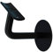 TIBU Handlaufhalter Holz Handlauf Geländer Wandhandlauf Wand Treppe, Modell J schwarz