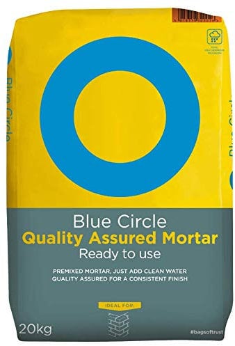 Blue Circle Quality Assured Ready Mixed Mortar 20kg Bag