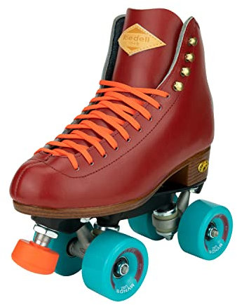 Riedell Skates - Crew - Draussen Quad Rollschuh | Purpur | Größe 11