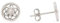 Ohrstecker FLORA LEBENSBLUME 925 Silber