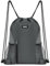 WANDF Kordelzug Rucksack String Bag Wasserabweisende Cinch Bag Nylon Schwimmtasche für Gym Shopping Sport Yoga (Grau)
