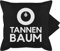 Shirtracer Kissenbezug - Weihnachtskissen Christmas Geschenke - O Tannenbaum - Weiß - 50 x 50 cm - Schwarz - Weihnachts-Kissen weihnacht kissenhülle Weihnachten kissenbezüge weihnachtsmotiv Pillow