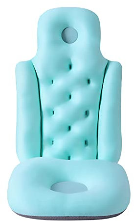 RTYHN Coussin de Bain pour Baignoire,Tapis de Bain Support Complet du Corps,Oreiller de Bain Spa Ergonomique de Remplissage,pour Bain a Remous, Accueil Spa