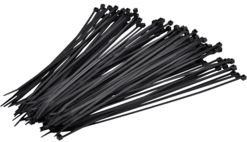 2000x Alfa Kabelbinder 360 x 4,5 mm schwarz Nylon Profi-Qualität | UV-beständig robust | lange Lebensdauer | -40 °C bis +105 °C | Made in Germany