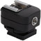 ASHATA Adaptador de Flash de Zapata TF-334 con Enchufe de Sincronización de PC para Cámara para Sony A7 A9 Serias para Nikon Flash Speedlite