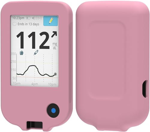 foto-kontor Tasche kompatibel mit Abbott Freestyle Libre 3 Hülle Silikon Schutzhülle pink