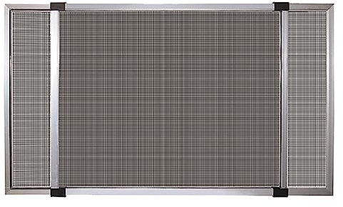 1PEZZO ZANZARIERA ESTENSIBILE cm 50 x 70 - avorio ral 1013
