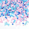 Confettis Baby Shower 30 g Fille Rose et Garçon Bleu Gender Reveal Confettis de Fête avec Bouteilles Diamants Etoiles Confettis Décoration de Fête pour Enfant Anniversaire Confettis Baby Shower (1)