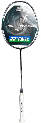 Yonex ASTROX 88 Play Badmintonschläger (Schwarz/Silber) (4UG5) ab Werk vorbespannt