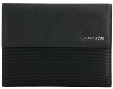 HUGO BOSS Schreibmappe Gear Pinstripe Writing Set Black schwarz