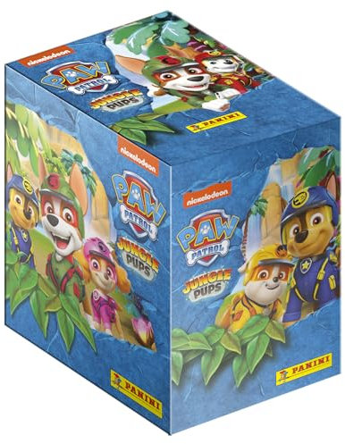 Panini PAT'PATROUILLE Mission Jungle Boîte de 36 Pochettes, 004850BOX36F, Vert