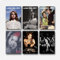 EDQMHFNV Lana Del Rey Poster, Albumcover-Poster, 6er-Set, Leinwand-Musikposter für Schlafzimmer, Wandkunst, Dekor-Poster und Drucke, 20 x 30 cm, Stil 6