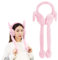 Cache Oreilles Hiver,Cache-Oreilles Filles,Couvre-Oreille En Peluche,Cache-Oreilles En Peluche Chaud D'hiver,Cache-Oreilles Pliable En Forme De Lapin,D'hiver Et Extérieur Chaud Femmes Filles (Rose)